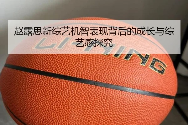 赵露思新综艺机智表现背后的成长与综艺感探究